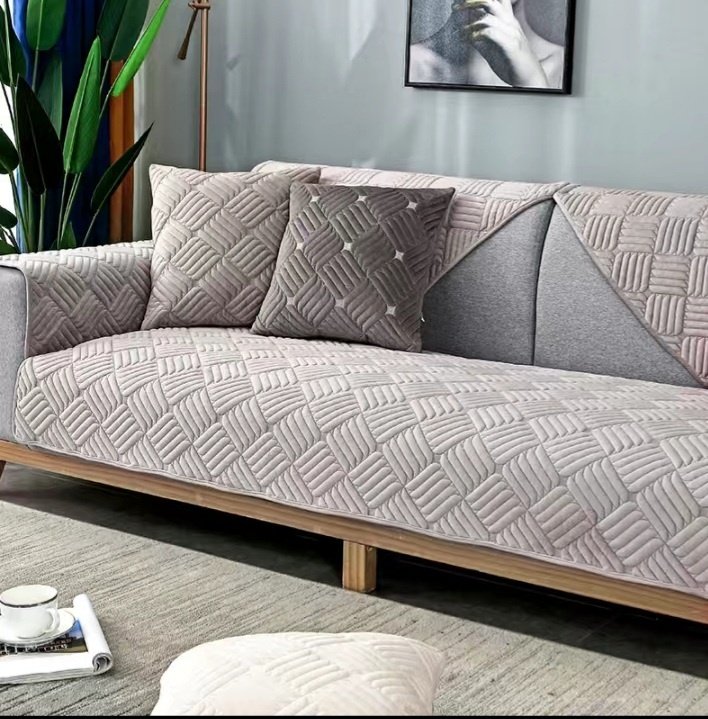 FamilyShop дивандек для дивана, для кресла G456677 бежевый 90x90, 160x90, 210x90 см