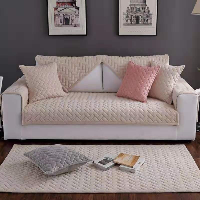 Textile Karaganda дивандек для дивана 36925 бежевый 210x90 см; 160x90 см; 90x90 см