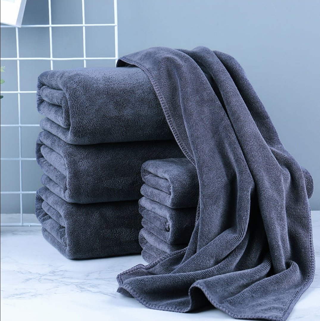 Полотенце 75x35 см, микрофибра, 1 шт,