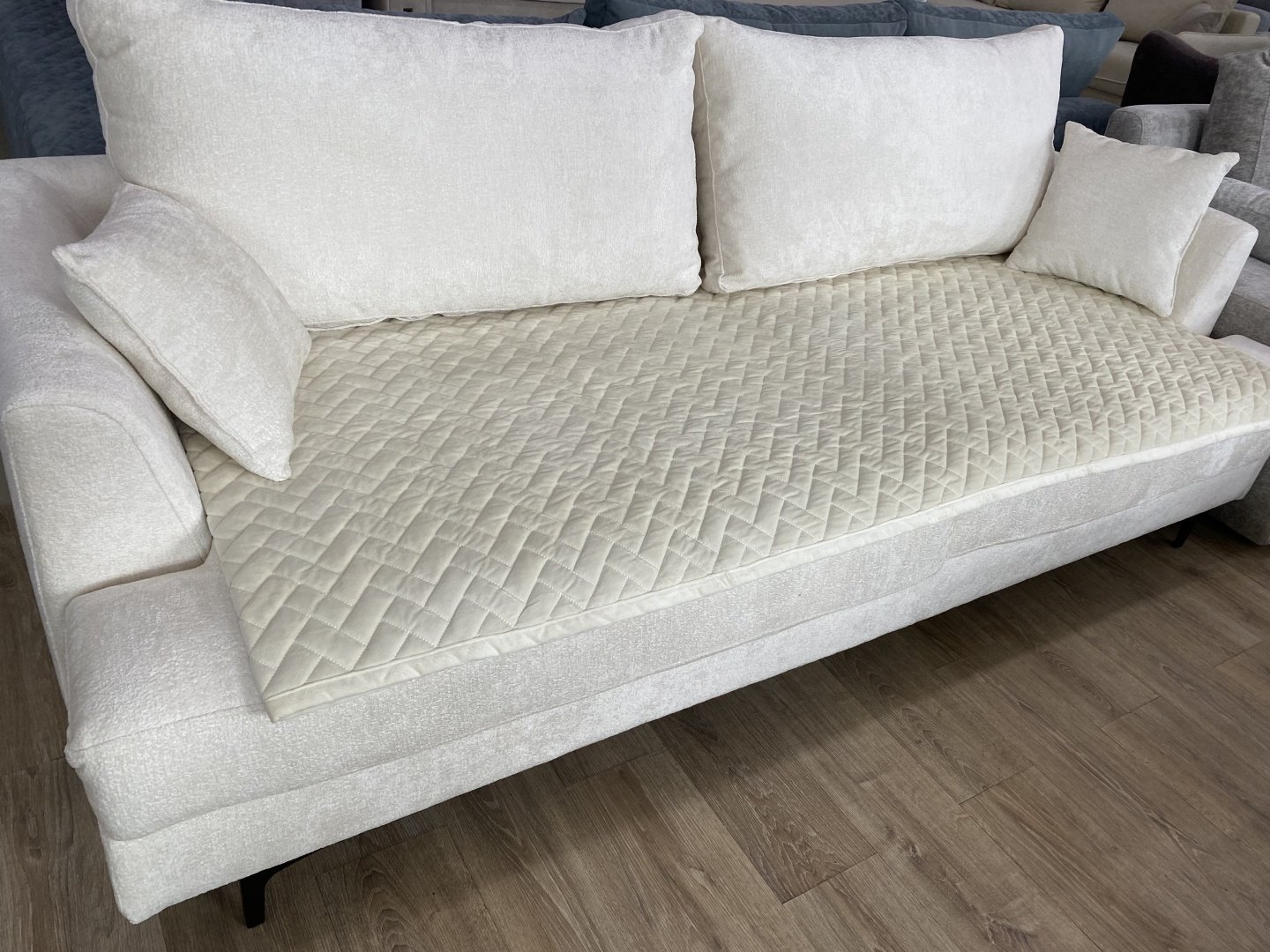 Makhome дивандек для дивана China молочный 90*210