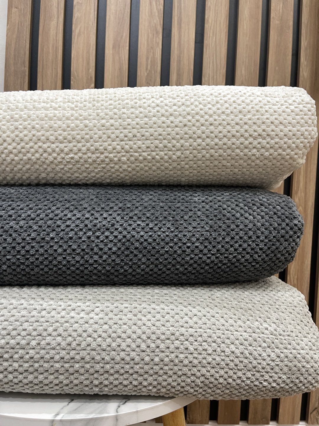 Home Collection дивандек для дивана 525525 белый, молочный 210x90 см, 160x90 см, 90x90 см
