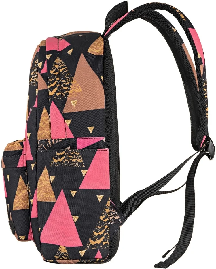 Рюкзак для ноутбука 2Е 2E-BPT6114BK TeensPack Triangles 13" черный