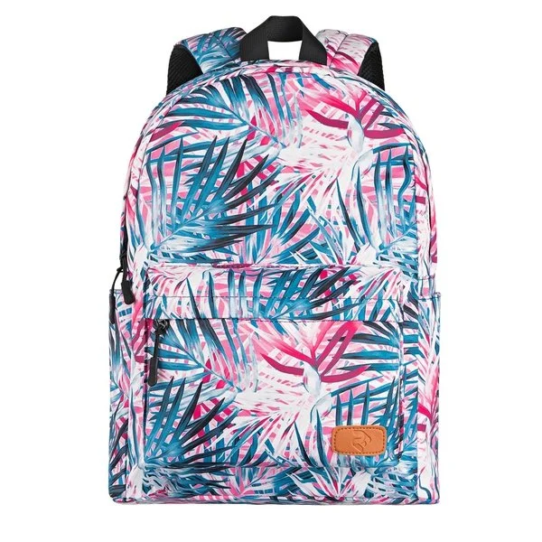 Рюкзак для ноутбука 2Е 2E-BPT6114PK TeensPack Palms 13" розовый
