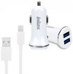 Зарядное устройство Inkax CD-12-IP Lightning белое