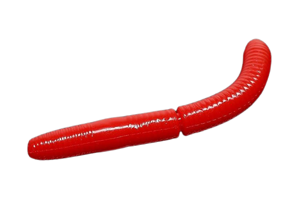 Мягкая приманка Libra Lures Fatty D'Worm 65мм Сыр 021 Red 10шт купить,NaN