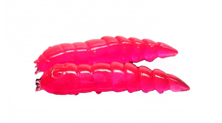 Мягкая приманка Libra Lures Kukolka 42мм Сыр 019 Hot Pink 10шт купить,NaN