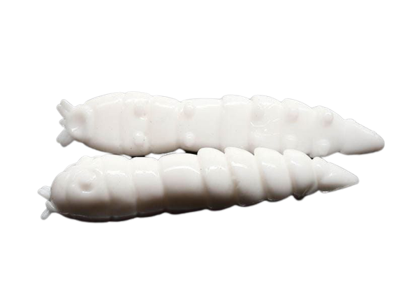 Мягкая приманка Libra Lures Kukolka 42мм Сыр 001 White 10шт купить,NaN