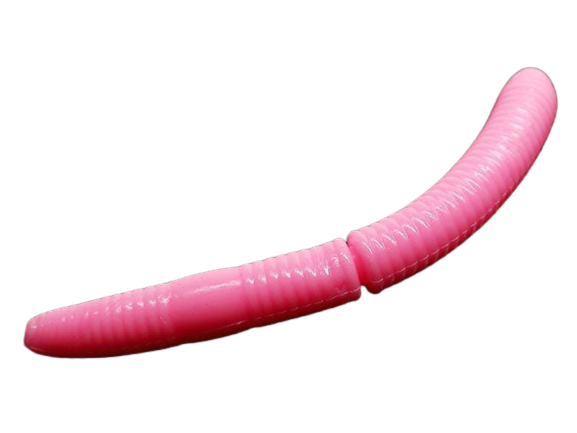 Мягкая приманка Libra Lures Fatty D'Worm 65мм Сыр 017 Bubblegum 10шт купить,NaN