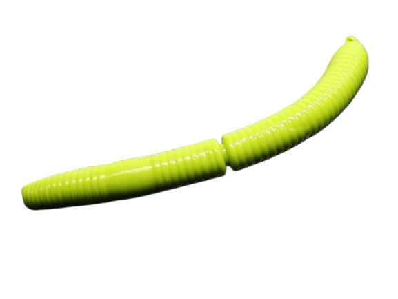 Мягкая приманка Libra Lures Fatty D'Worm 65мм Сыр 027 Green Apple 10шт купить,NaN