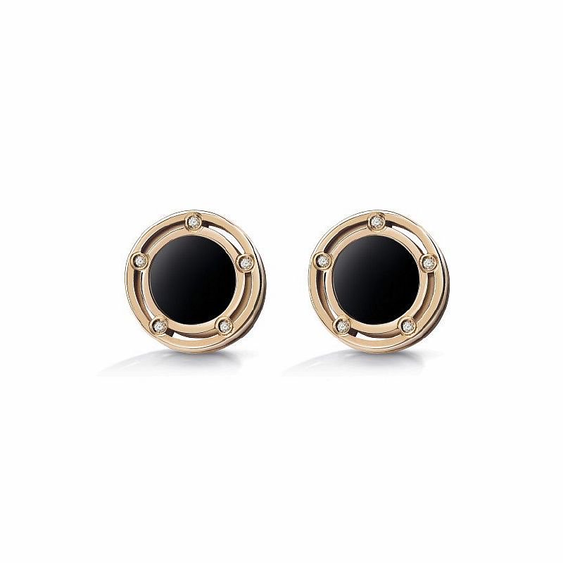 Серьги Damiani 14074 д 6,28гр 0,05ct. купить,NaN