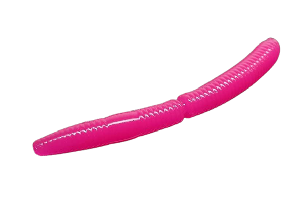 Мягкая приманка Libra Lures Fatty D'Worm 65мм Сыр 019 Hot Pink 10шт купить,NaN