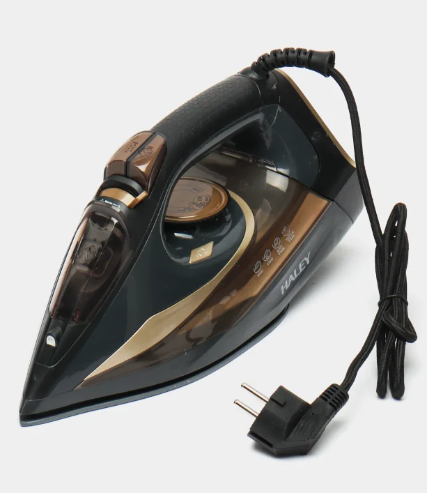 Утюг Haley HY-2058 черно-золотистый