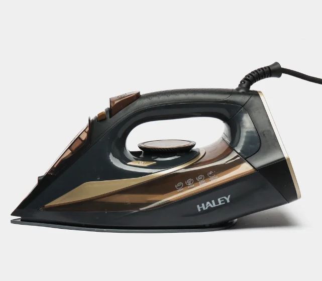 Утюг Haley HY-2058 черно-золотистый купить,0