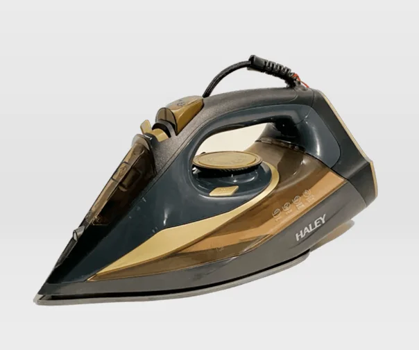 Утюг Haley HY-2058 черно-золотистый купить,0