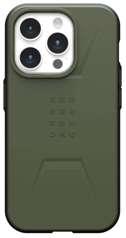 Чехол UAG для Apple iPhone 15 Pro Civilian Magsafe 114275117272 Olive Drab