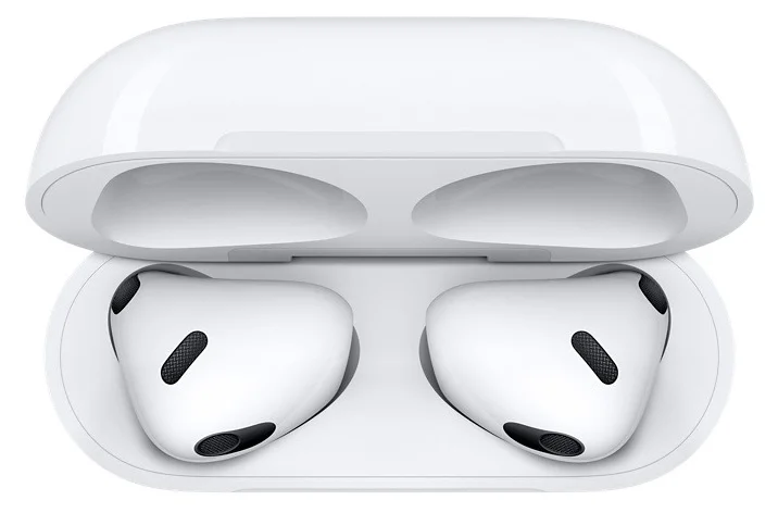 Наушники Apple AirPods 3 with Lightning Charging Case MPNY3 - ForteMarket Наушники Apple AirPods 3 with Lightning Charging Case MPNY3 купить,0