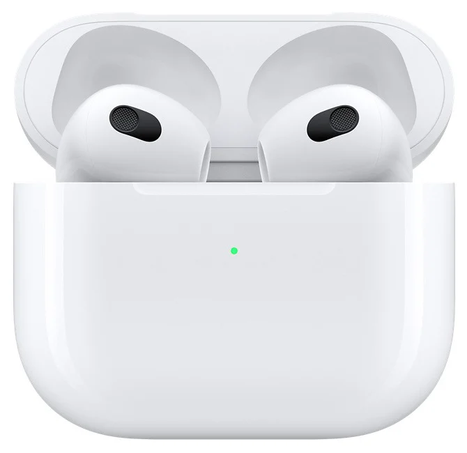 Наушники Apple AirPods 3 with Lightning Charging Case MPNY3 - ForteMarket Наушники Apple AirPods 3 with Lightning Charging Case MPNY3 купить,0