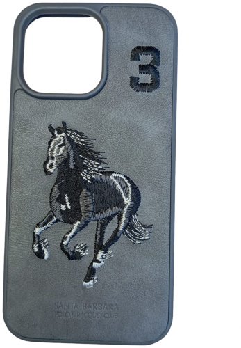 Чехол Для Apple iPhone 15 Pro Max серый купить,779