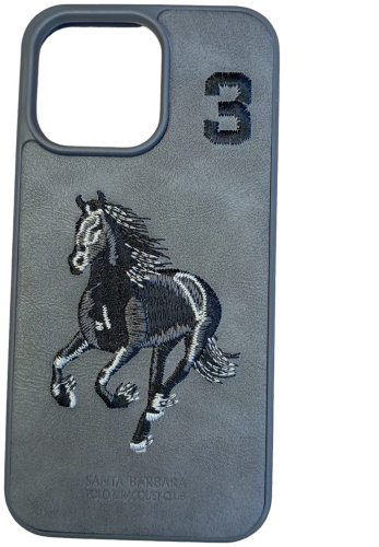 Чехол Для Apple iPhone 15 Pro Max серый купить,779