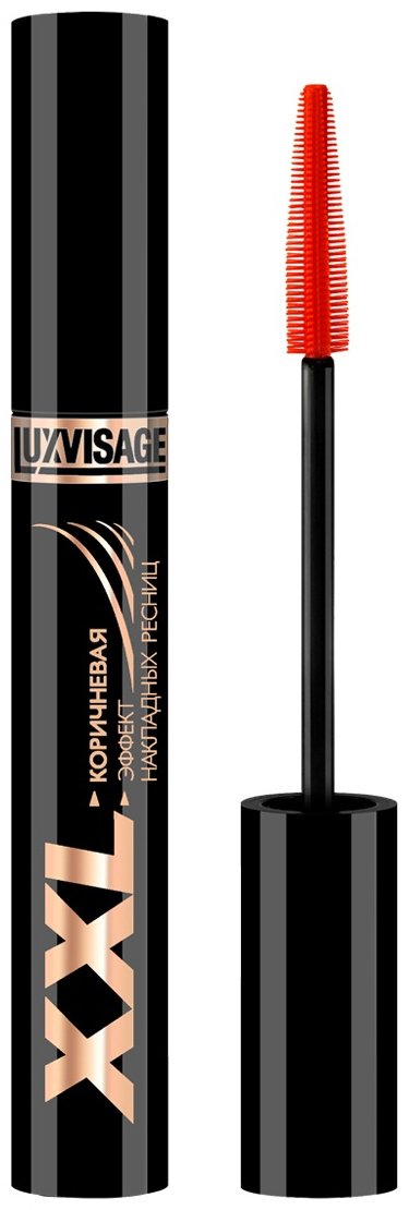 Тушь для ресниц LUXVISAGE XXL для объема коричневый купить,3500