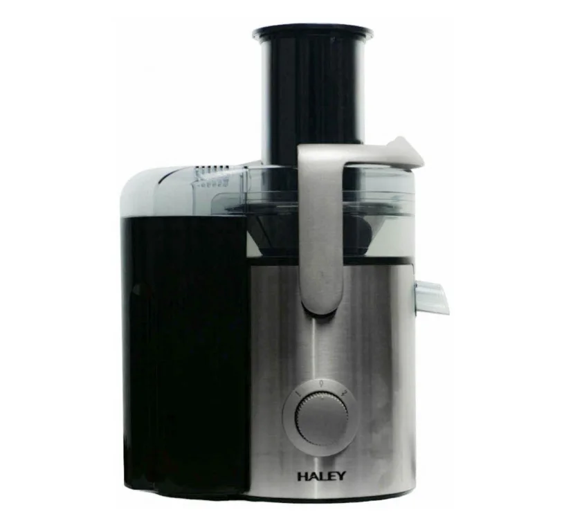 Соковыжималка Haley HY-989 черно-серебристая - ForteMarket Соковыжималка Haley HY-989 черно-серебристая купить,0