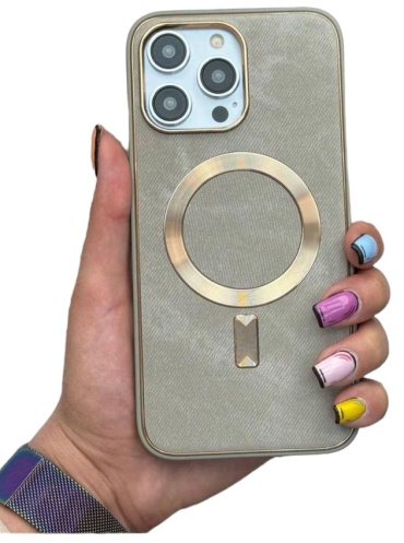Чехол Для Apple iPhone 15 Pro серый купить,1560