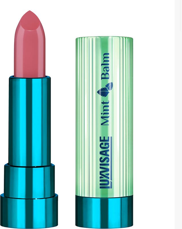 LUXVISAGE Помада-бальзам Mint balm бальзам оттеночный для губ 102 Pink party купить,2990