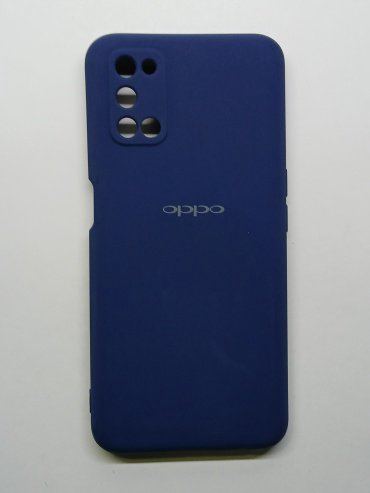 Чехол Для OPPO A52, A72 синий купить,886