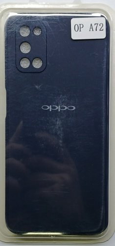 Чехол Для OPPO A52, A72 синий купить,876