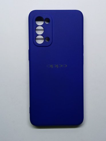 Чехол Для OPPO Reno5 синий купить,570