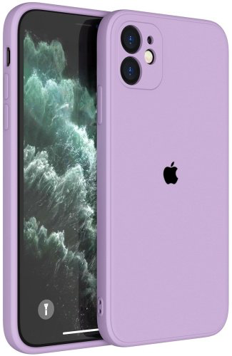 Чехол Для Apple iPhone 12 сиреневый купить,484