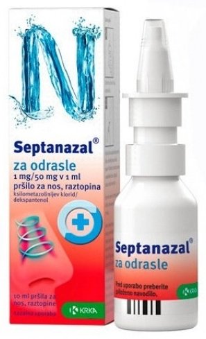 Септаназал для взрослых спрей 50 мг/мл 10 мл