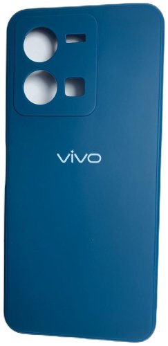 Чехол Для Vivo Y35 синий купить,848