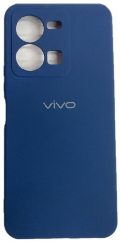 Чехол Для Vivo Y35 синий купить,1153