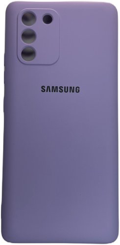Чехол Case для Samsung Galaxy S10 Lite сиреневый купить,639