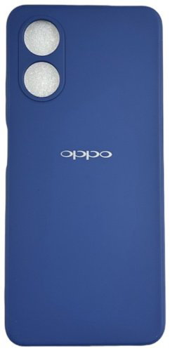 Чехол Для OPPO A18 синий купить,884