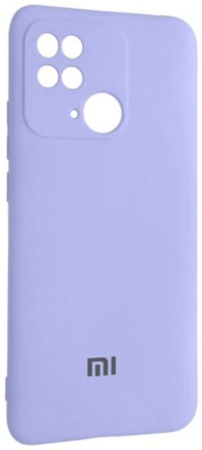 Чехол OEM для Xiaomi Redmi 10C сиреневый купить,520