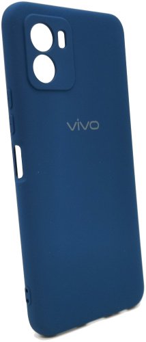 Чехол OEM для Vivo Y15s синий купить,762