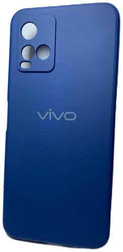 Чехол Для Vivo Y33s, Y31 синий купить,1236