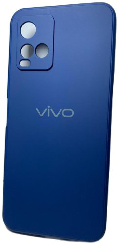 Чехол Для Vivo Y33s, Y31 синий купить,1236