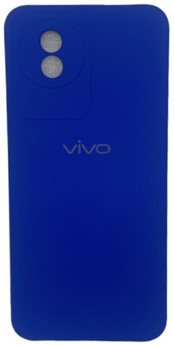 Чехол Для Vivo Y02 синий купить,526