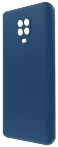 Чехол Krutoff Silicone Case для Xiaomi Redmi Note 9 Pro/ 9S синий купить,999