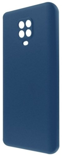 Чехол Krutoff Silicone Case для Xiaomi Redmi Note 9 Pro/ 9S синий купить,999