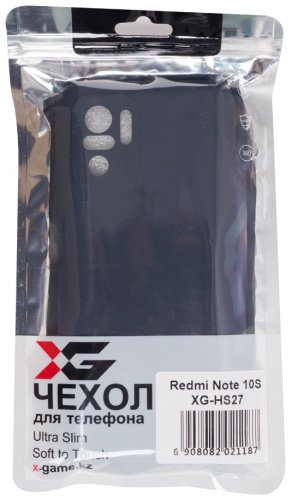 Чехол X-Game XG-HS27 для Redmi Note 10S синий купить,0