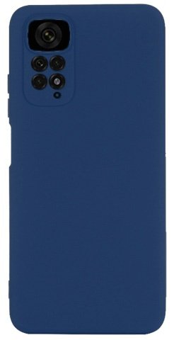 Чехол Yotrix LiquidSilicone Pro для Xiaomi Redmi Note 11/11S синий купить,714