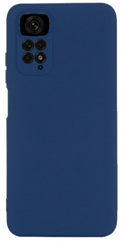 Чехол Yotrix LiquidSilicone Pro для Xiaomi Redmi Note 11/11S синий купить,714
