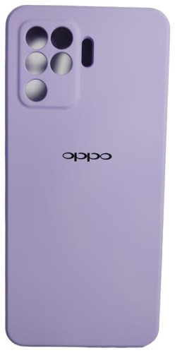 Чехол Для OPPO Reno 5 lite сиреневый купить,678
