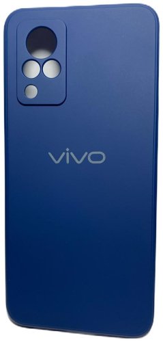 Чехол Для Vivo V21 синий купить,633