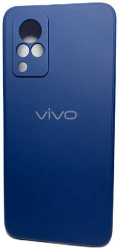 Чехол Для Vivo V21 синий купить,633