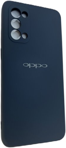 Чехол Для OPPO Reno5 синий купить,886